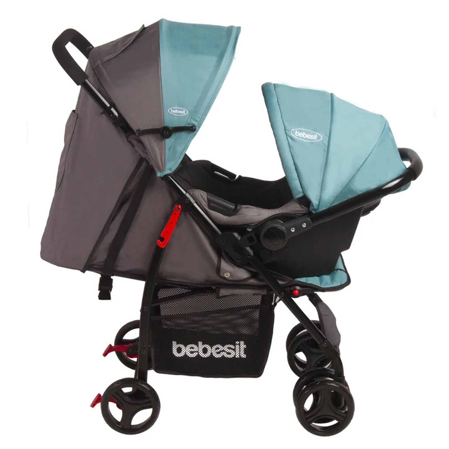 Coche Travel System Bebesit Summer Azul image number 2.0